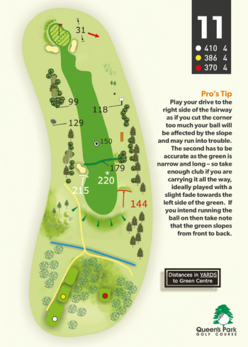 QP Course Layout Hole 11 350 x 488px