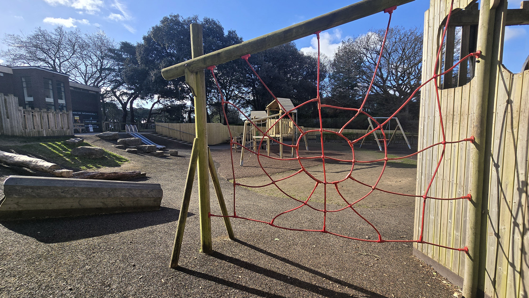 Queen's Park children's play area.